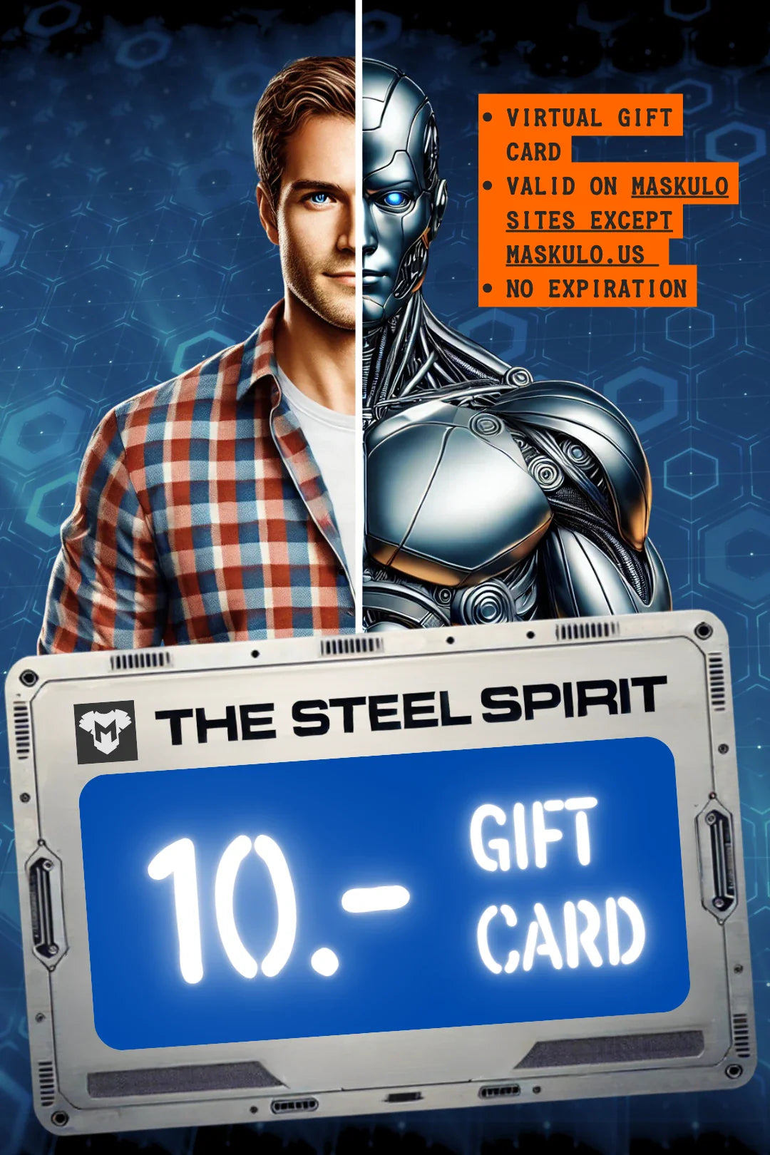 Maskulo Gift Card "The Steel Spirit"