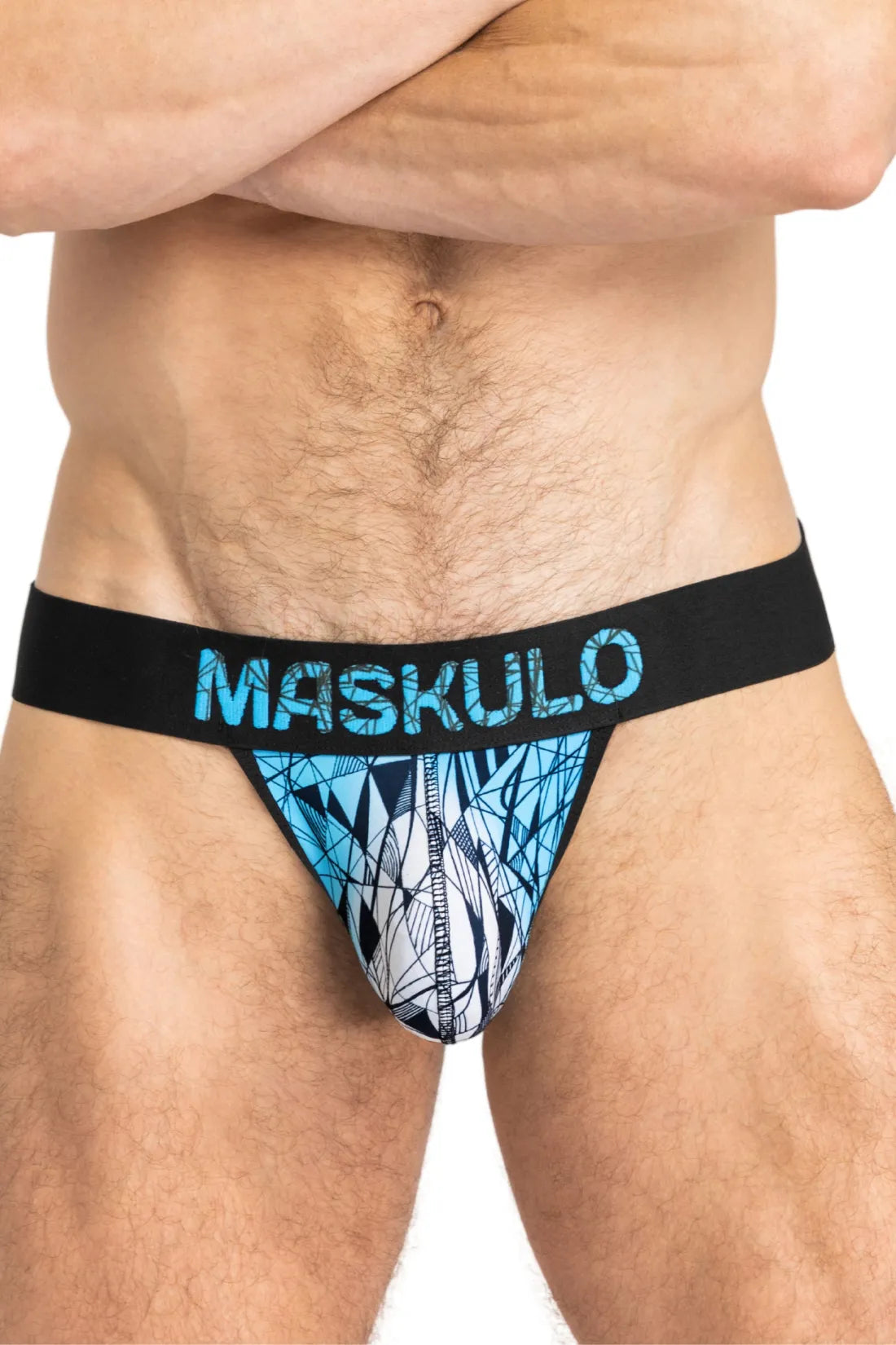 ARMOR Jock with ART-X effect. Black and Blue