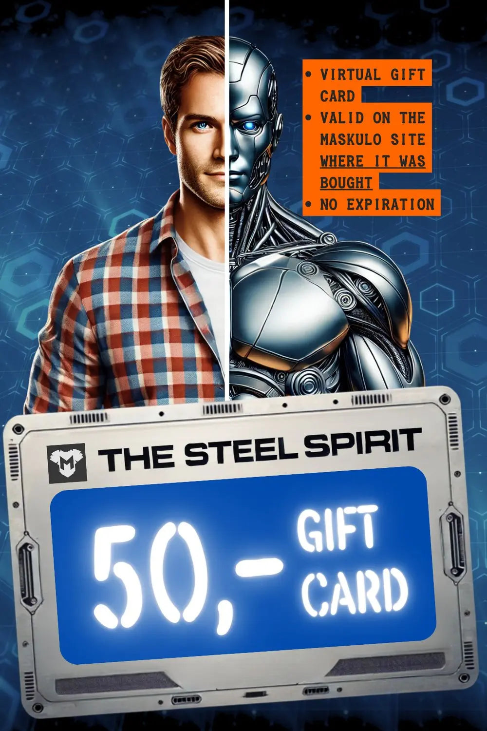 Maskulo US Gift Card "The Steel Spirit"
