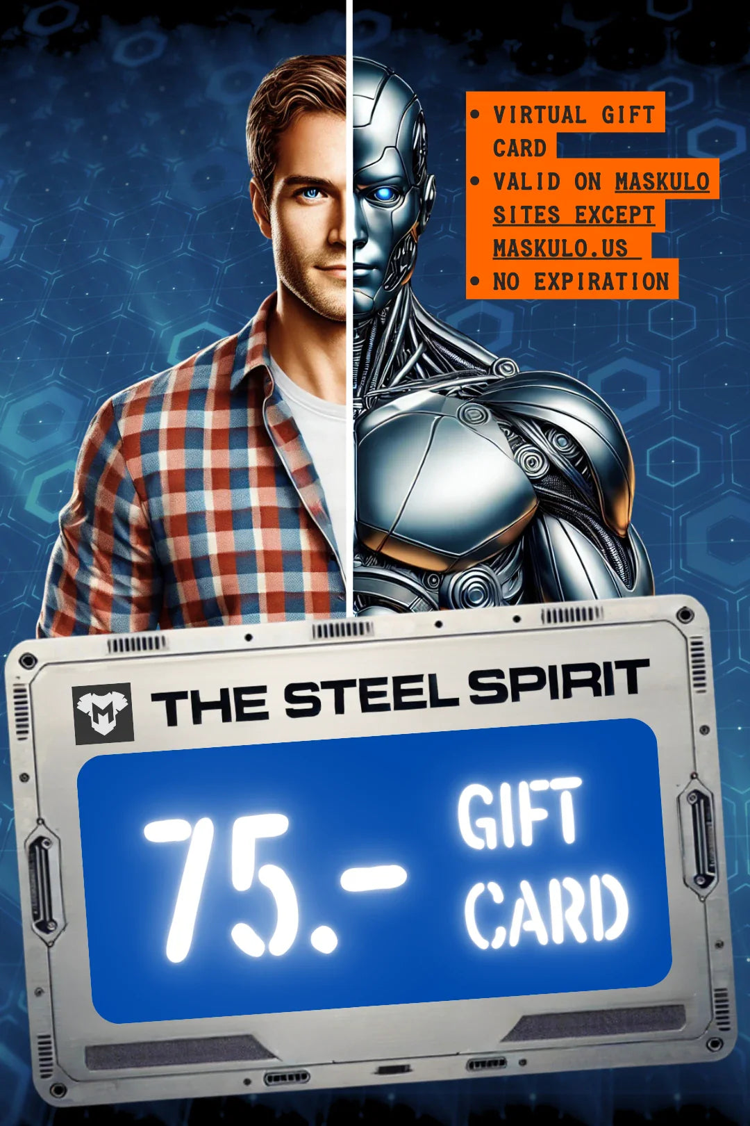 Maskulo Gift Card "The Steel Spirit"