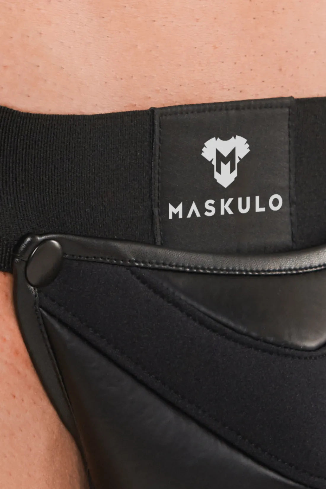 Armored Next. Men's Jock. Black