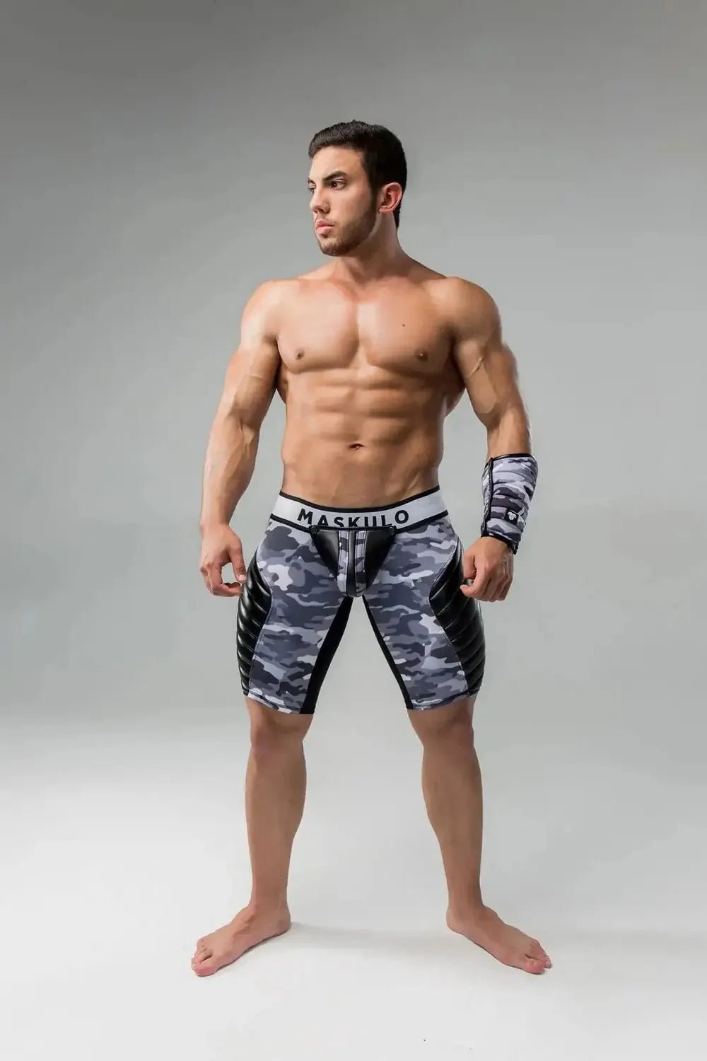 Armored. Forearm Guard Wallet. Camo Grey (1 pc) - MAC156-Y1 - Maskulo US NY FL