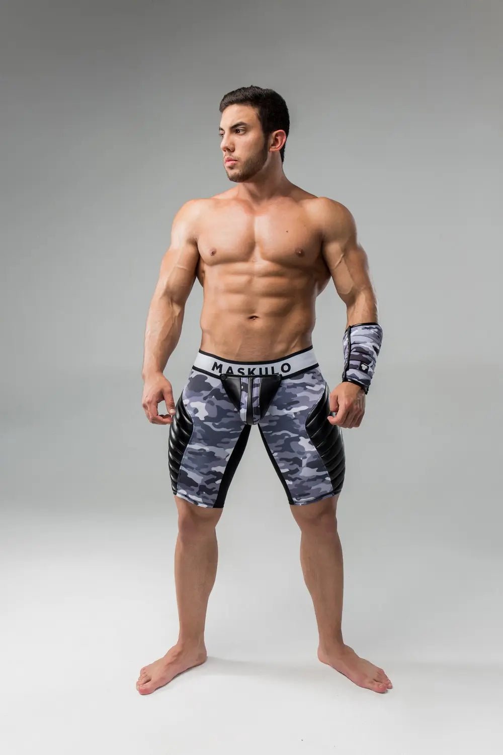 Armored. Forearm Guard Wallet. Camo Grey (1 pc) - MAC156-Y1 - Maskulo US NY FL