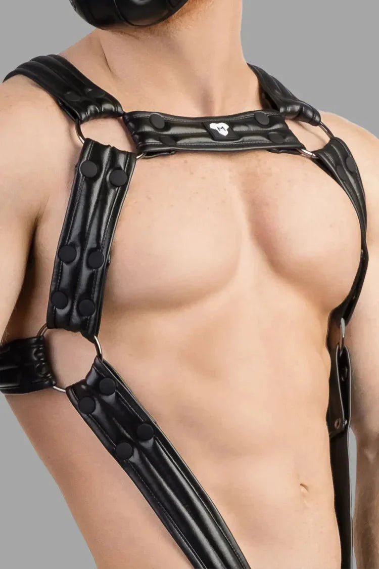 Armored Next. Body Harness. Black - MHR110 - Y4 - Maskulo US NY FL