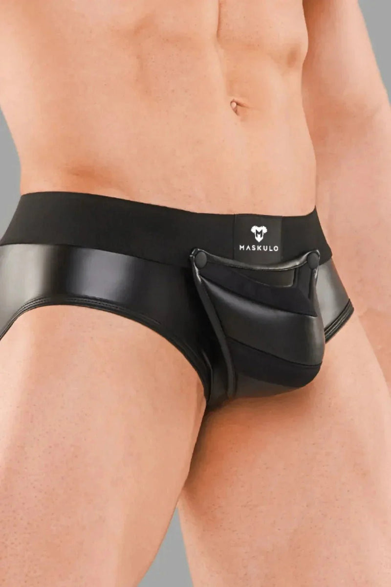 Armored Next. Men's Briefs. Black - MBR112-Y1 - Maskulo US NY FL