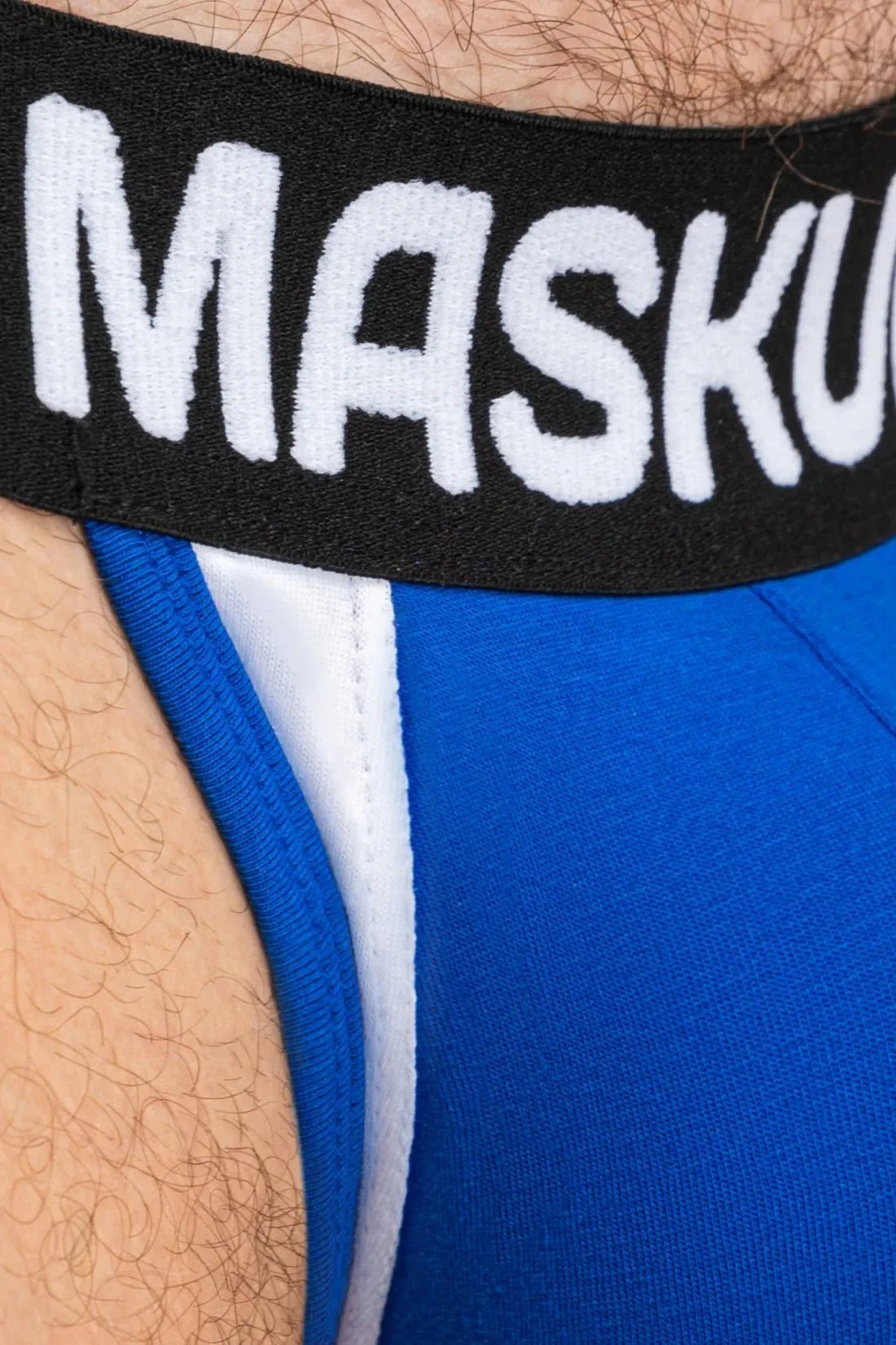 Captain - A Jock O - INSIDE - POUCH. Blue and Black - MJS155 - Y2 - Maskulo US NY FL