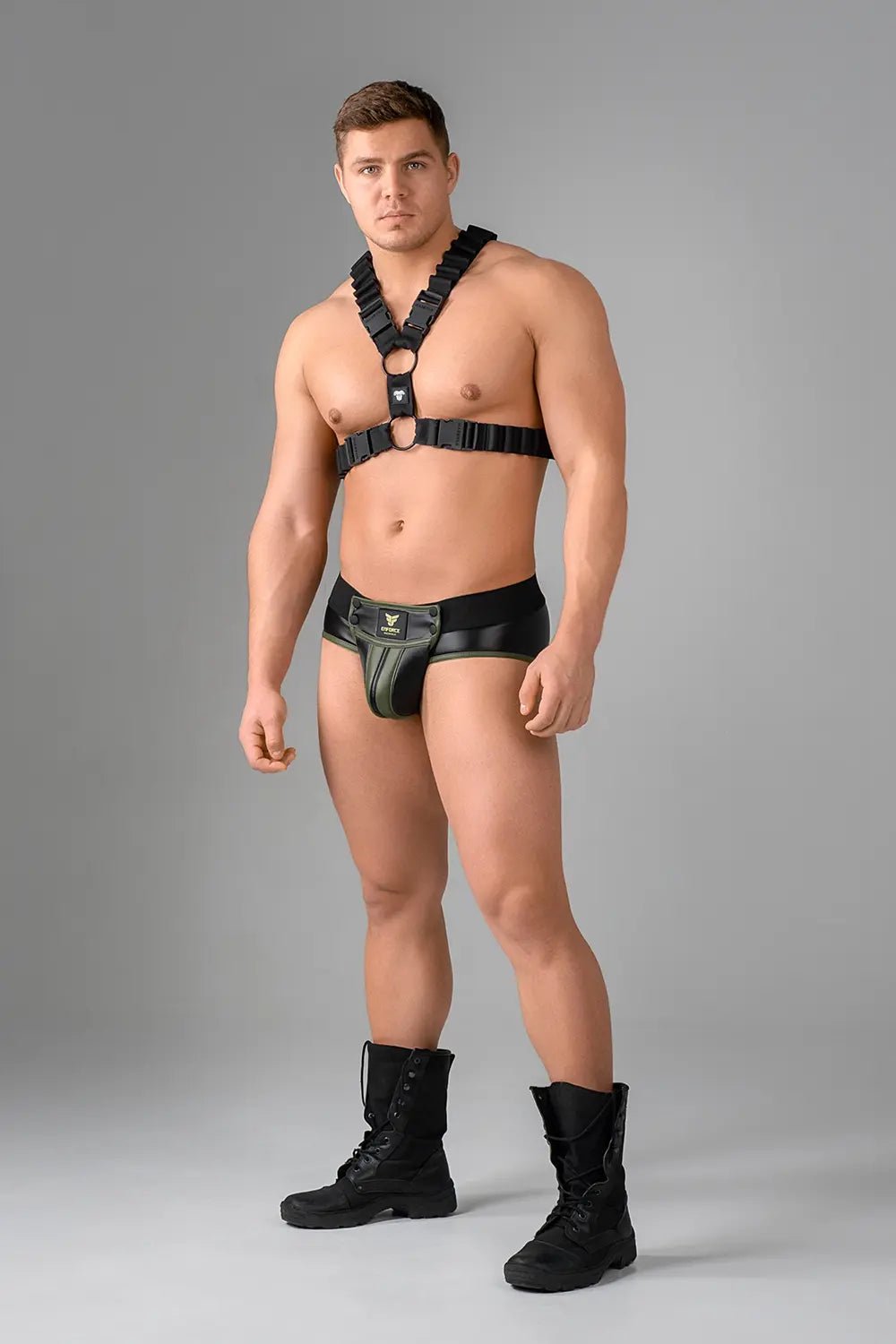 EnForce. Waist - high Codpiece Briefs. Regular Rear - MBR183-Y1 - Maskulo US NY FL