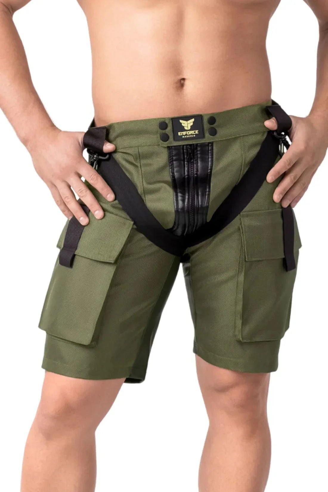 Hawk Enforce Zip Shorts - MSH107 - Y1 - Maskulo US NY FL