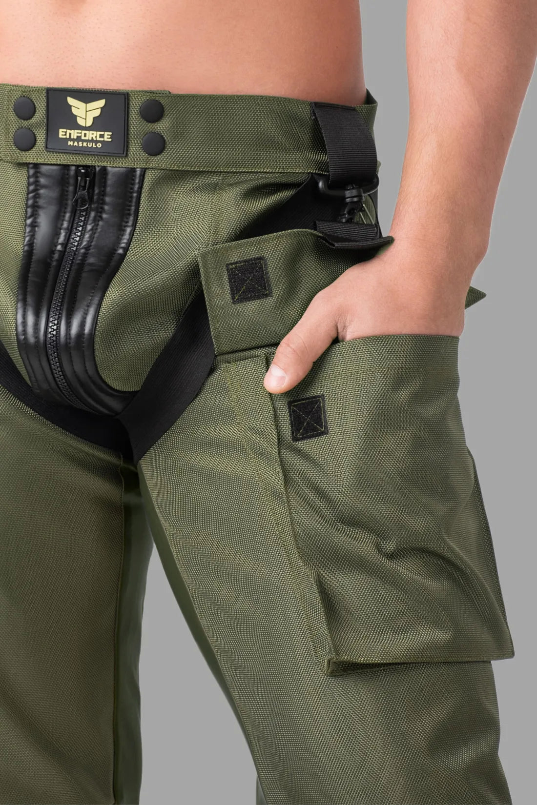 Hawk Enforce Zip Shorts - MSH107 - Y1 - Maskulo US NY FL