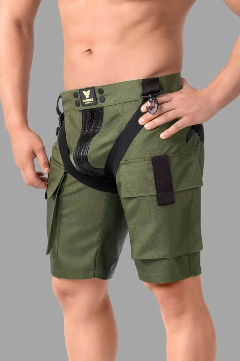 Hawk Enforce Zip Shorts - MSH107 - Y1 - Maskulo US NY FL