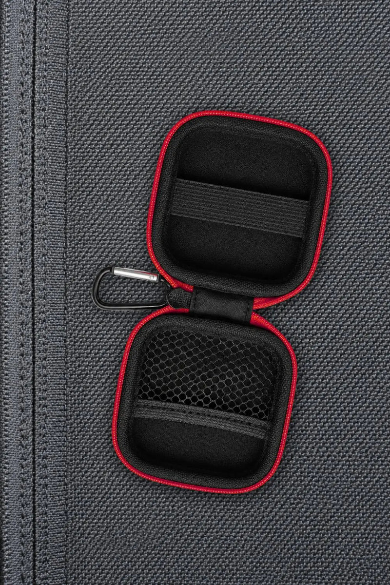 Irwin Wanderlust. Carabiner Zip-Case. Red - MCS103-YX - Maskulo US NY FL