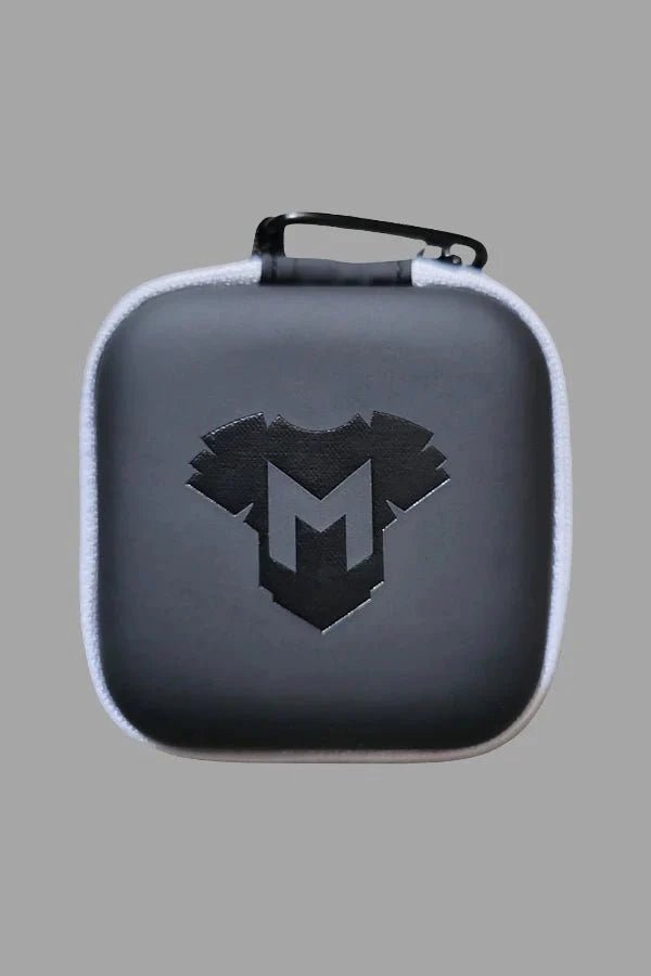 Jax Wanderlust. Mini Zip - Case with Carabiner. Black + White - MCS102 - YX - Maskulo US NY FL
