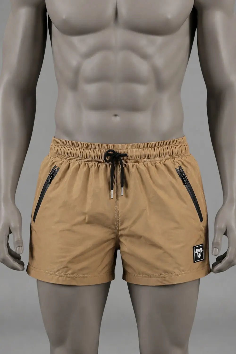 Jedd Synther Shorts. Beige Khaki - MSH269-Y1 - Maskulo US NY FL