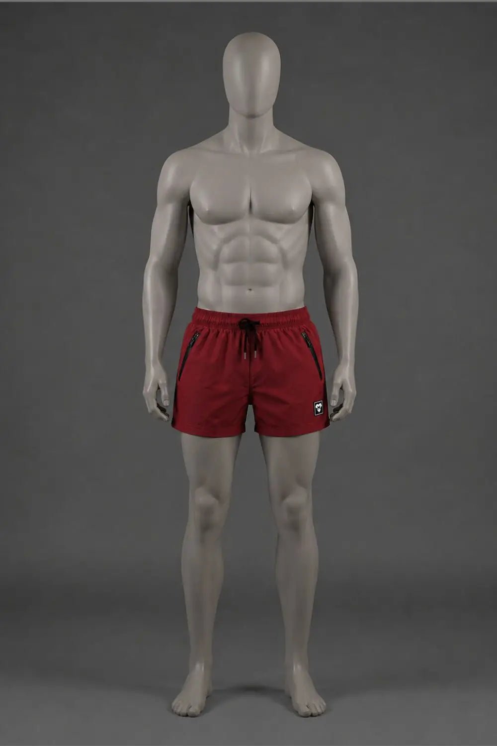 Jedd Synther Shorts. Red Dark - MSH250-Y1 - Maskulo US NY FL