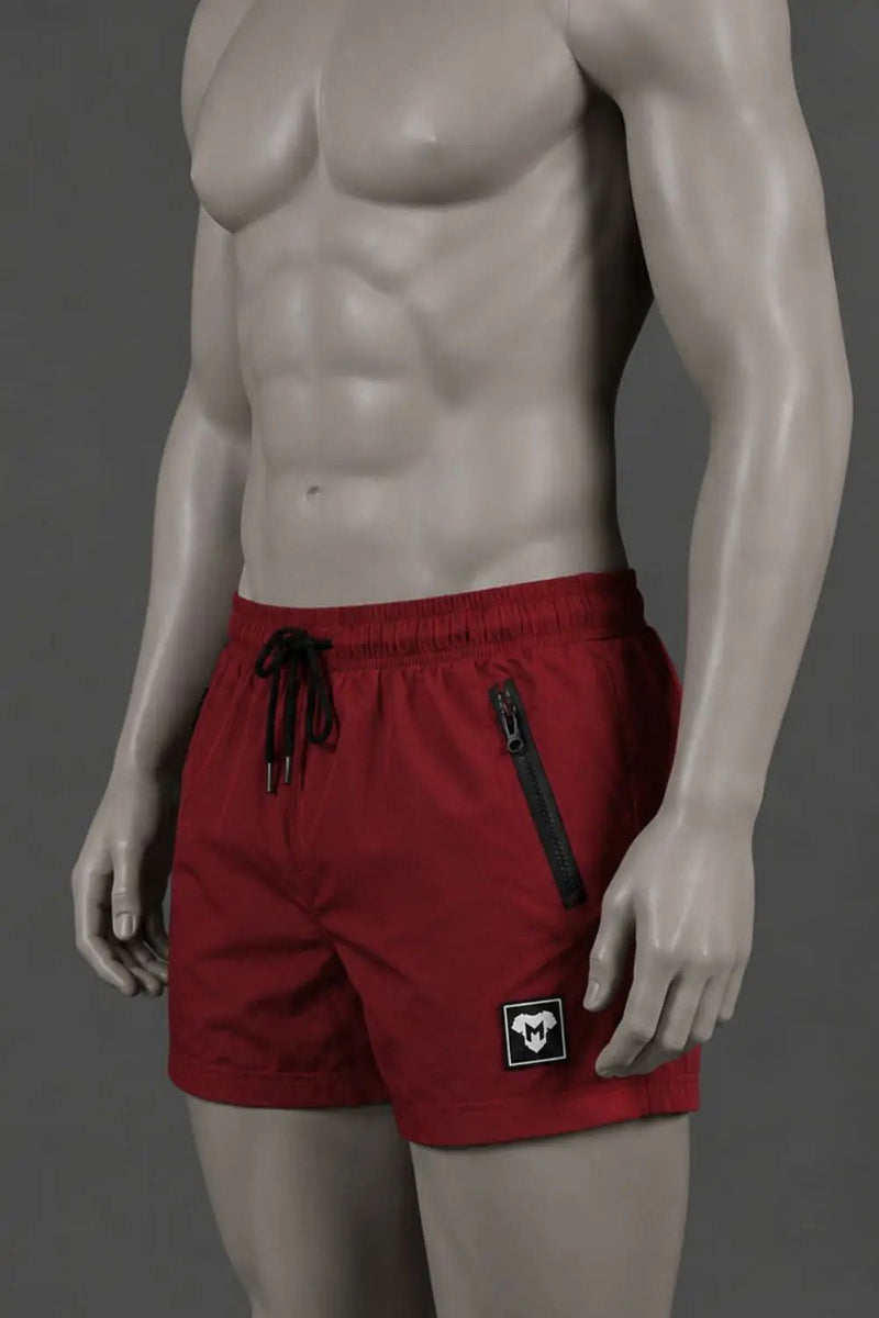 Jedd Synther Shorts. Red Dark - MSH250-Y1 - Maskulo US NY FL