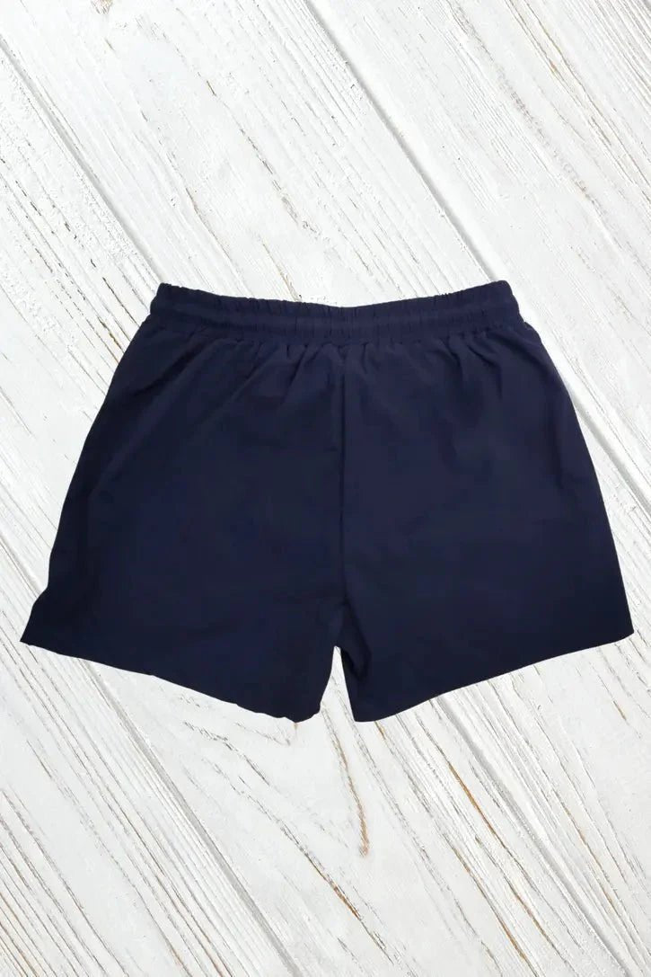 Jedd Synther soft shorts with zip pockets. Blue Navy - MSH251 - Y2 - Maskulo US NY FL