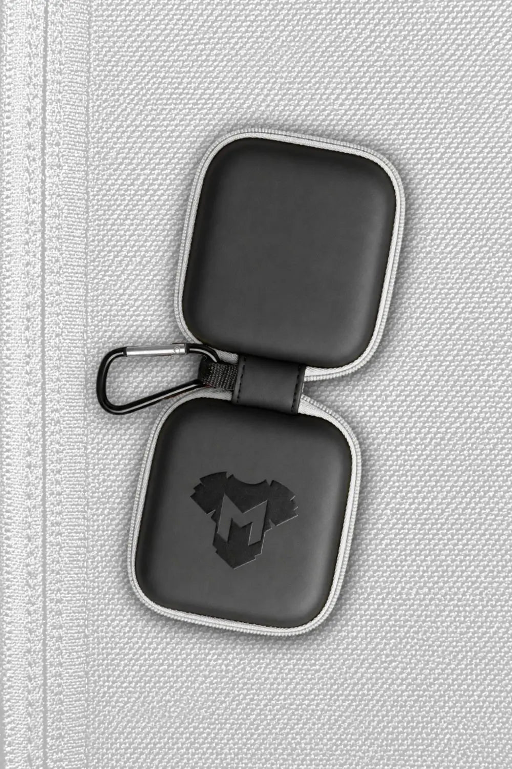 Leonardo Wanderlust. Carabiner Zip-Case. White - MCS102-YX - Maskulo US NY FL