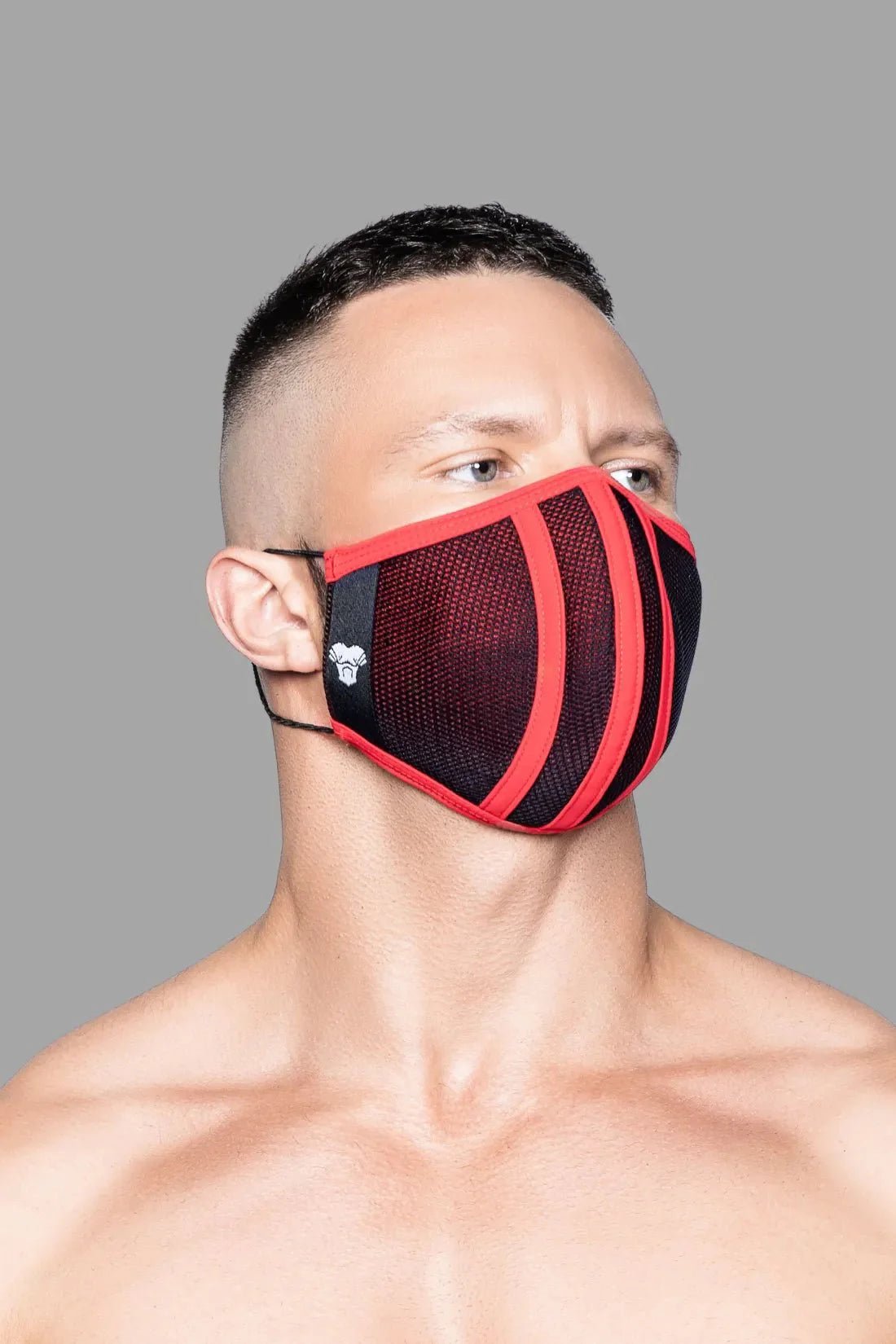 Life 3D Mask. Black and Red - MAC103 - YX - Maskulo US NY FL