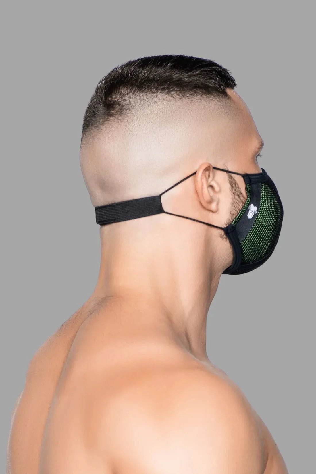 Life 3D Mask. Green and Black - MAC108 - YX - Maskulo US NY FL