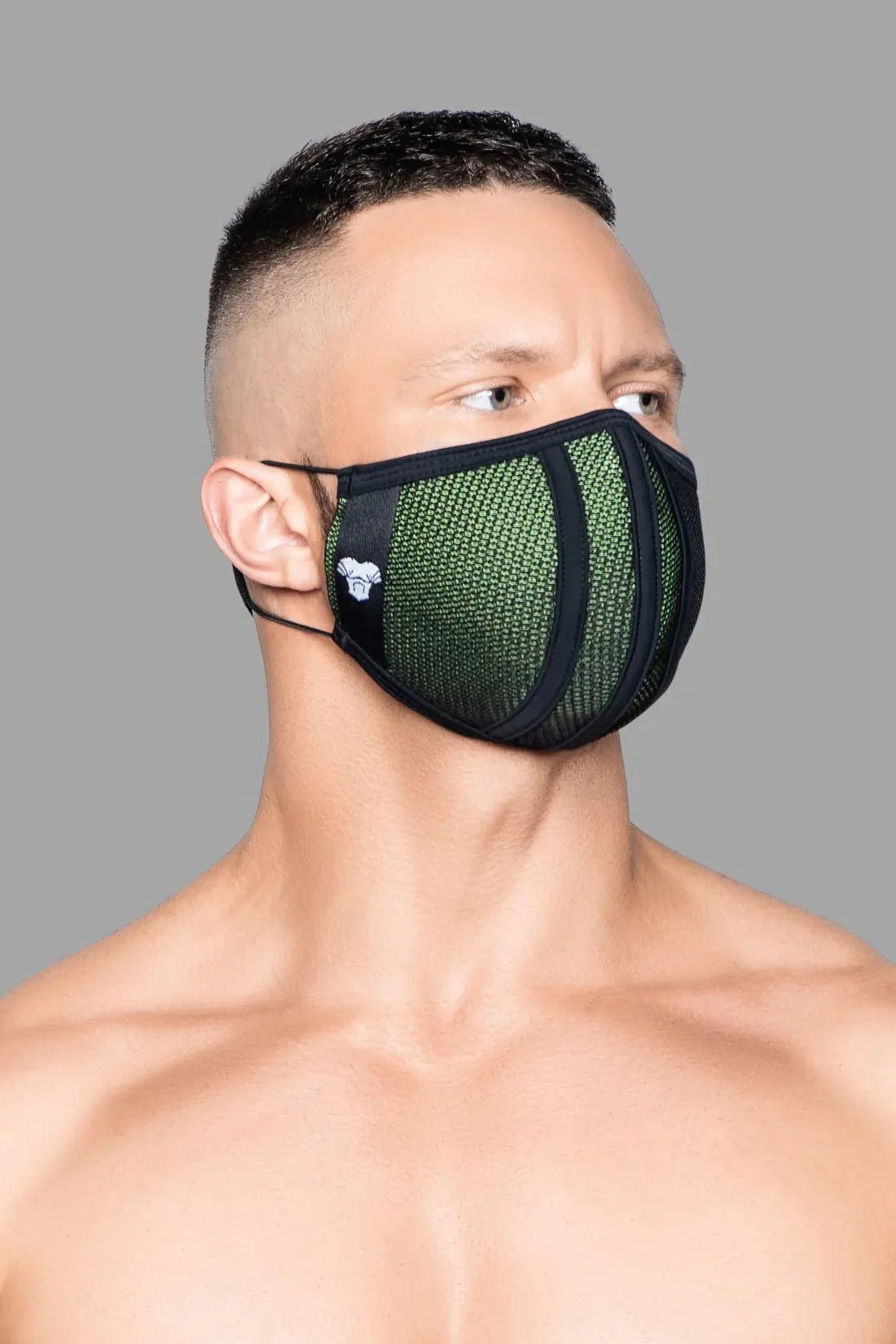 Life 3D Mask. Green and Black - MAC108 - YX - Maskulo US NY FL