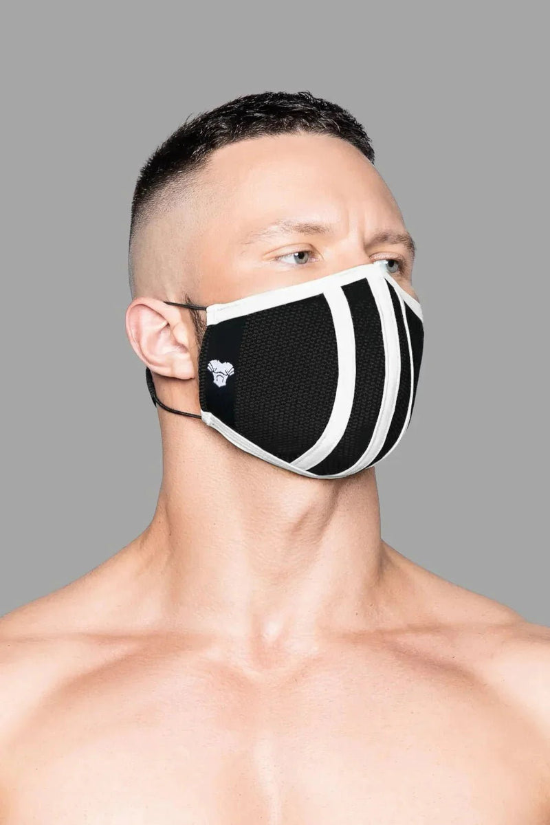 Life 3D Mask. White+Black - MAC109 - YX - Maskulo US NY FL