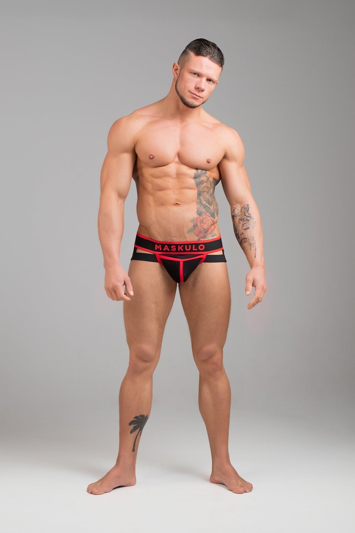 Life Jockstrap. Cotton. Red - MJS184-Y1 - Maskulo US NY FL