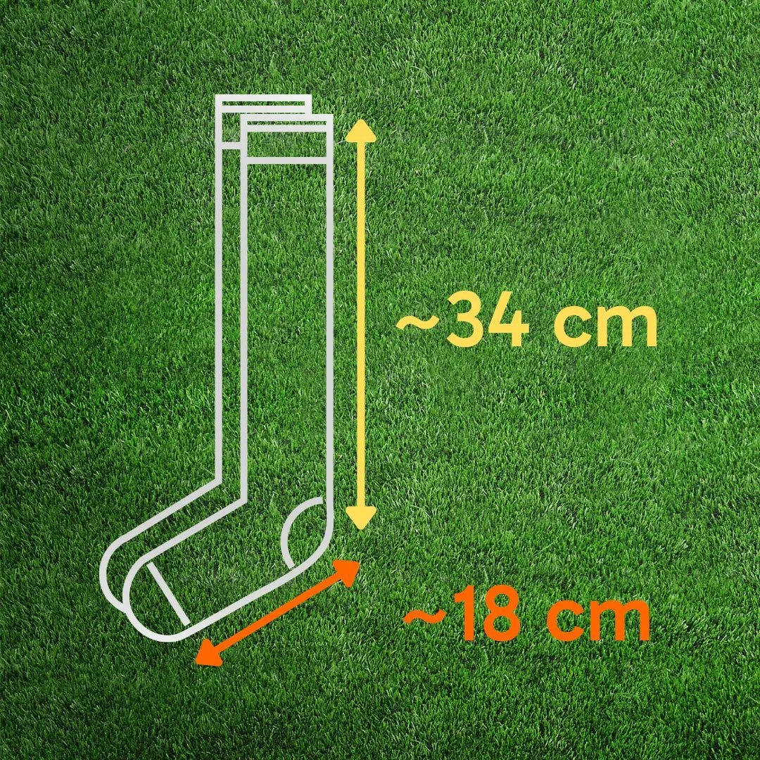 Long Socks. Red + White Stripes - MSC122 - YX - Maskulo US NY FL