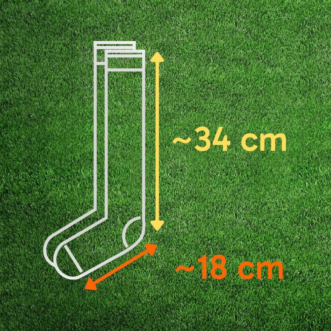 Long Socks. White + Black Stripes - MSC124 - YX - Maskulo US NY FL