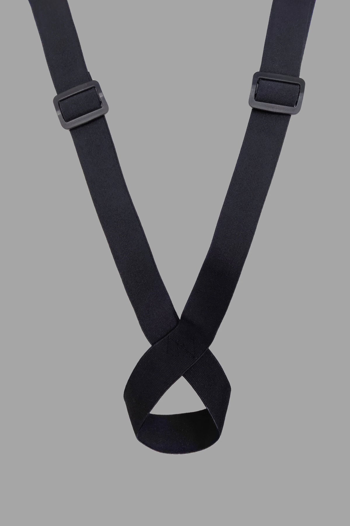 Outtox. Body Harness with Snaps. Black and Green 'Neon'