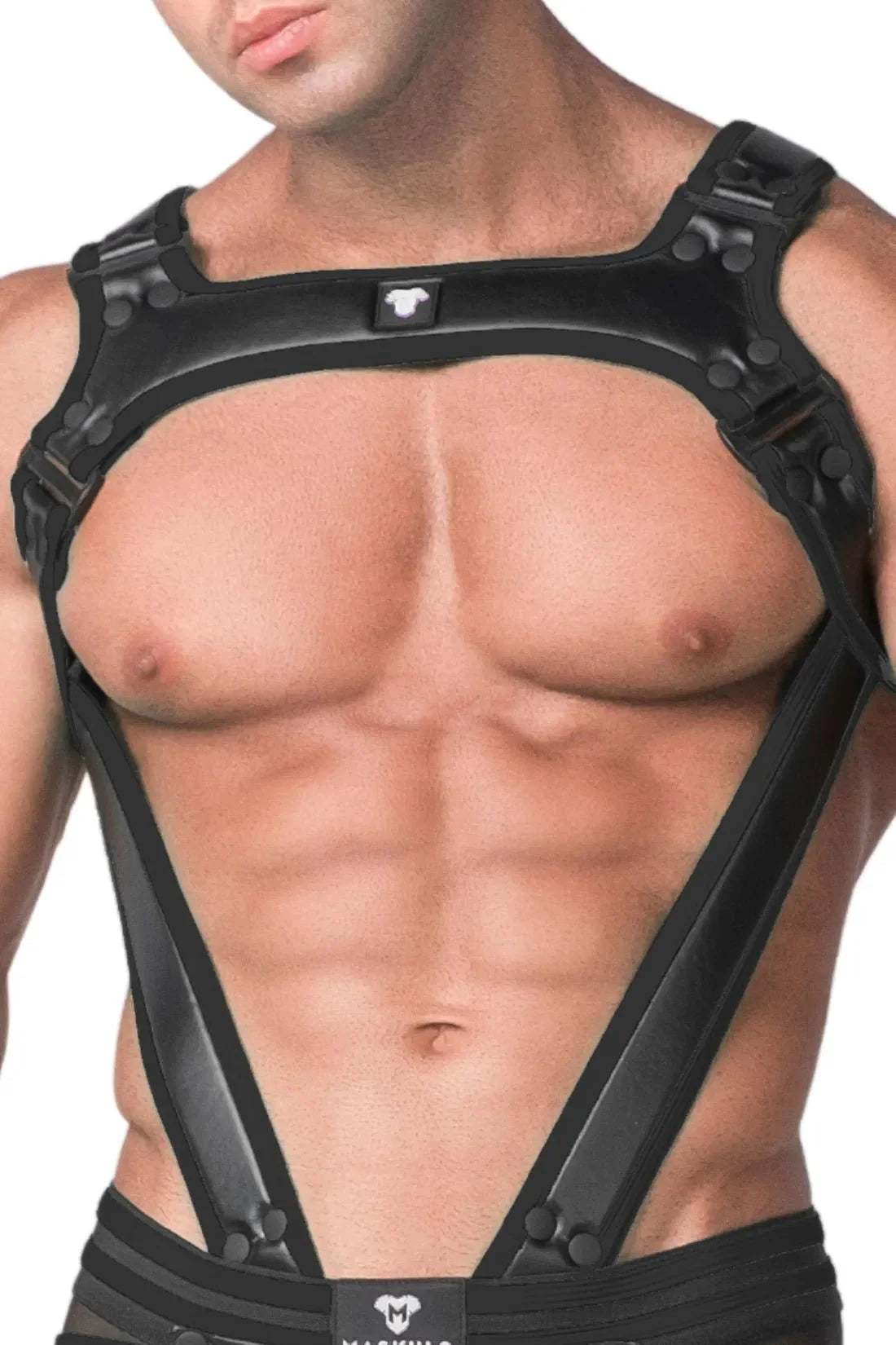 Youngero. Men's Body Harness. Black - Maskulo - MHR105 - Y5 - Maskulo Global (EU) Store