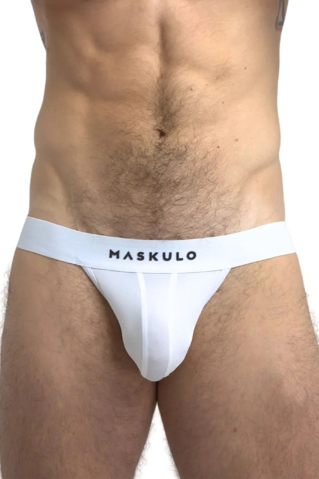 Microfiber Jock. White - MJS107 - Y4 - Maskulo US NY FL
