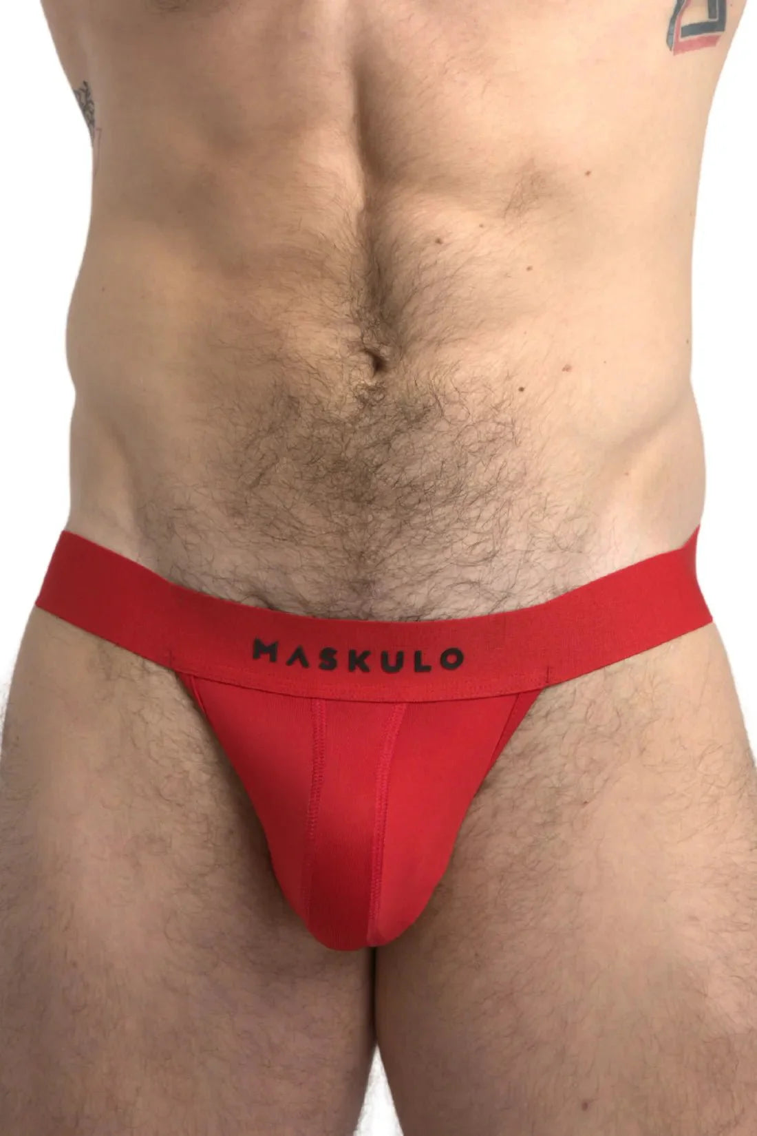 Microfiber Jock. Red - Maskulo - MJS106 - Y4 - Maskulo Global (EU) Store