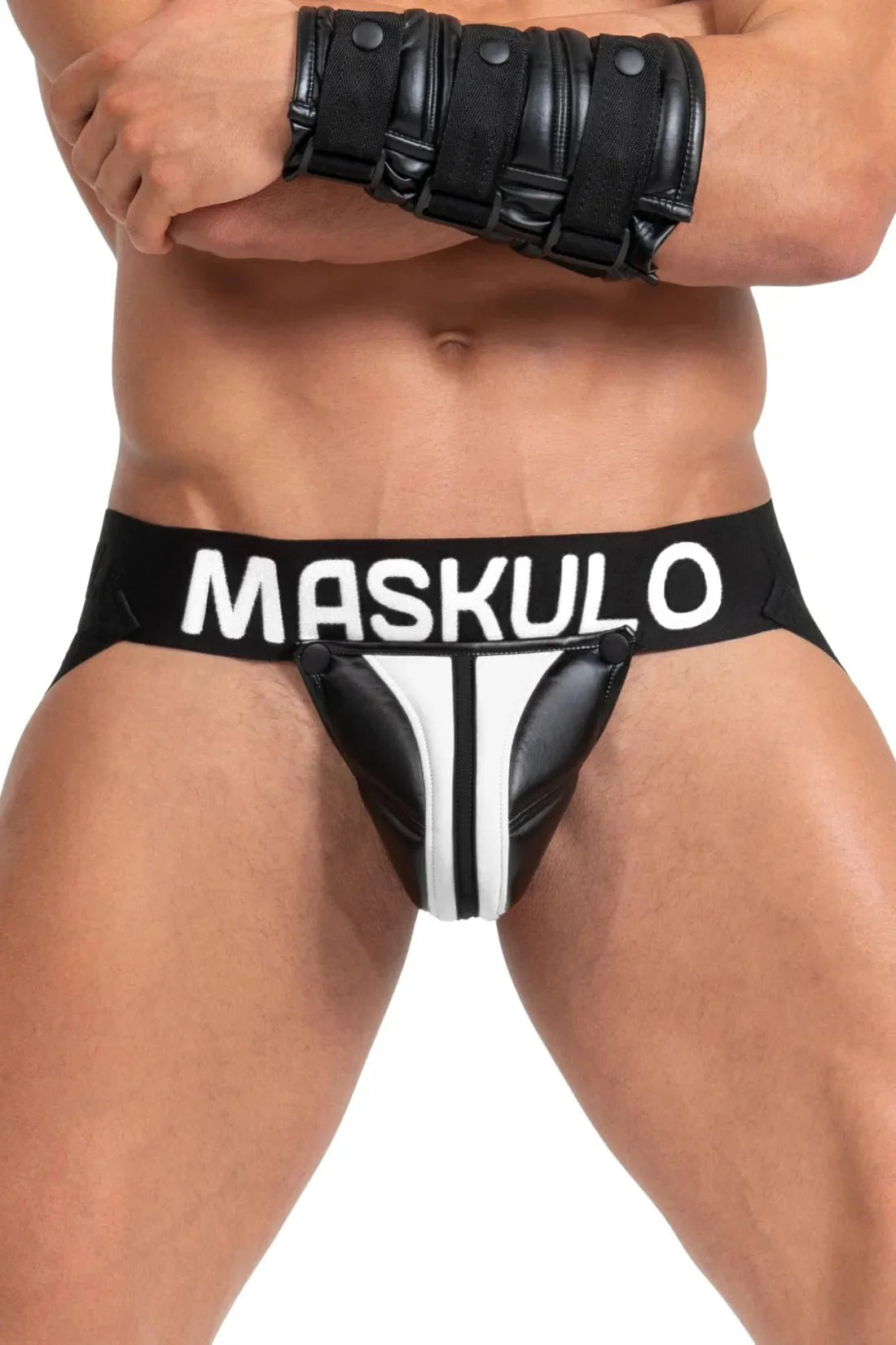 Jock 'Big Bulge'. Black and White - Maskulo - MJS145 - Y5 - Maskulo Global (EU) Store