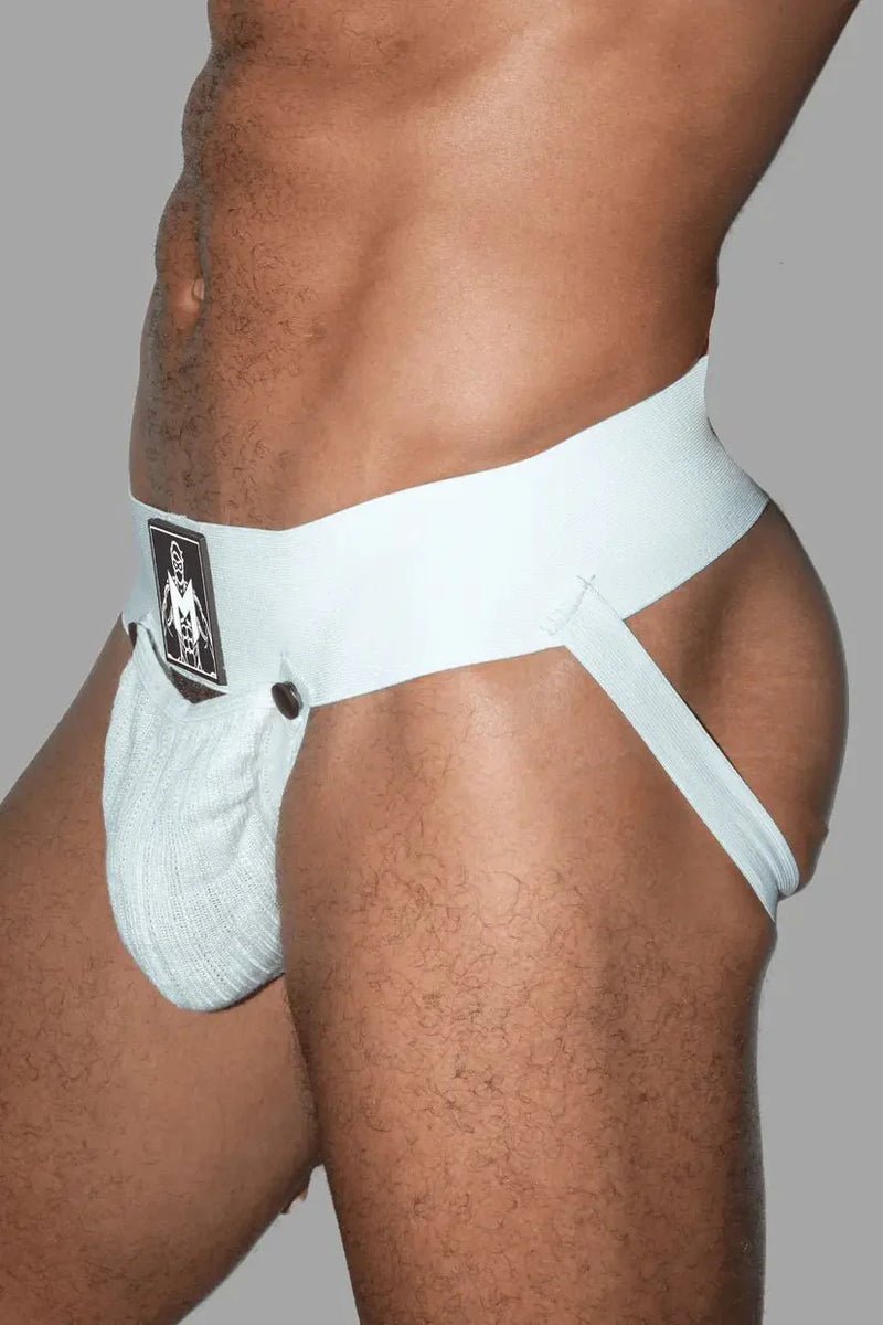 Eugene Cyclone. Jockstrap with Removable Pouch. White - Maskulo - MJS189 - Y1 - Maskulo Global (EU) Store