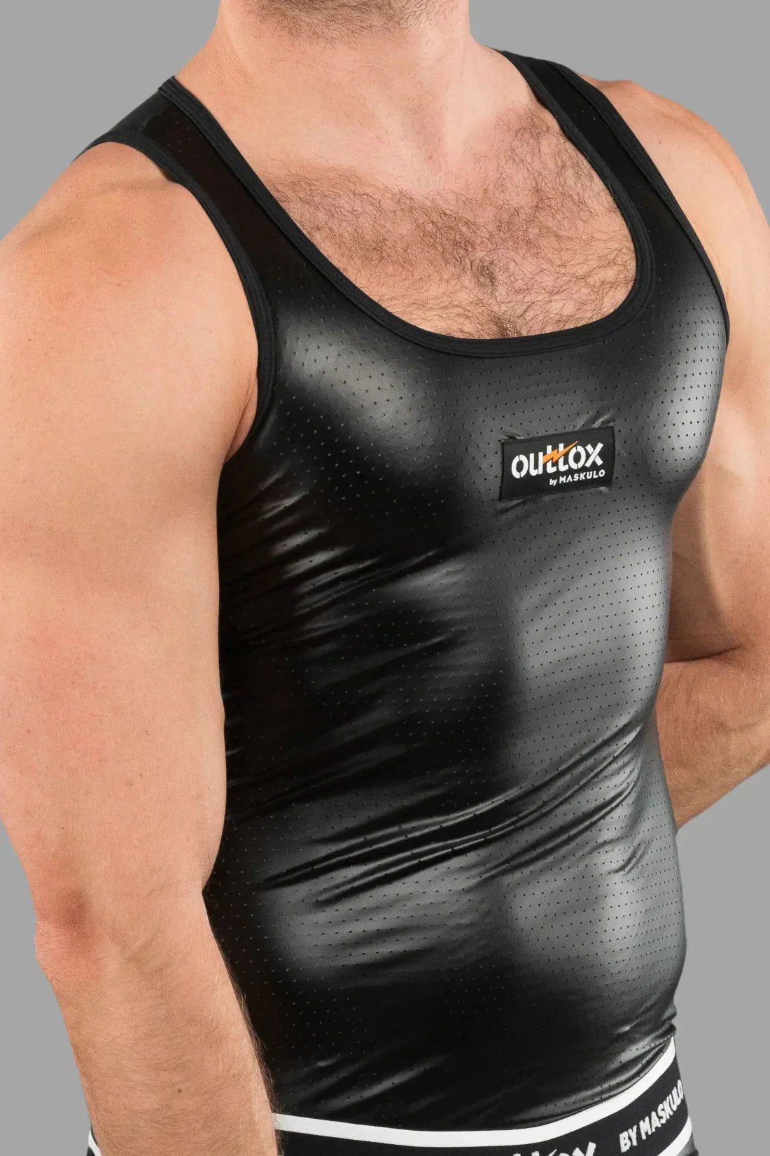 Outtox by Maskulo. Tank top. Black - XTP105 - Y4 - Maskulo US NY FL