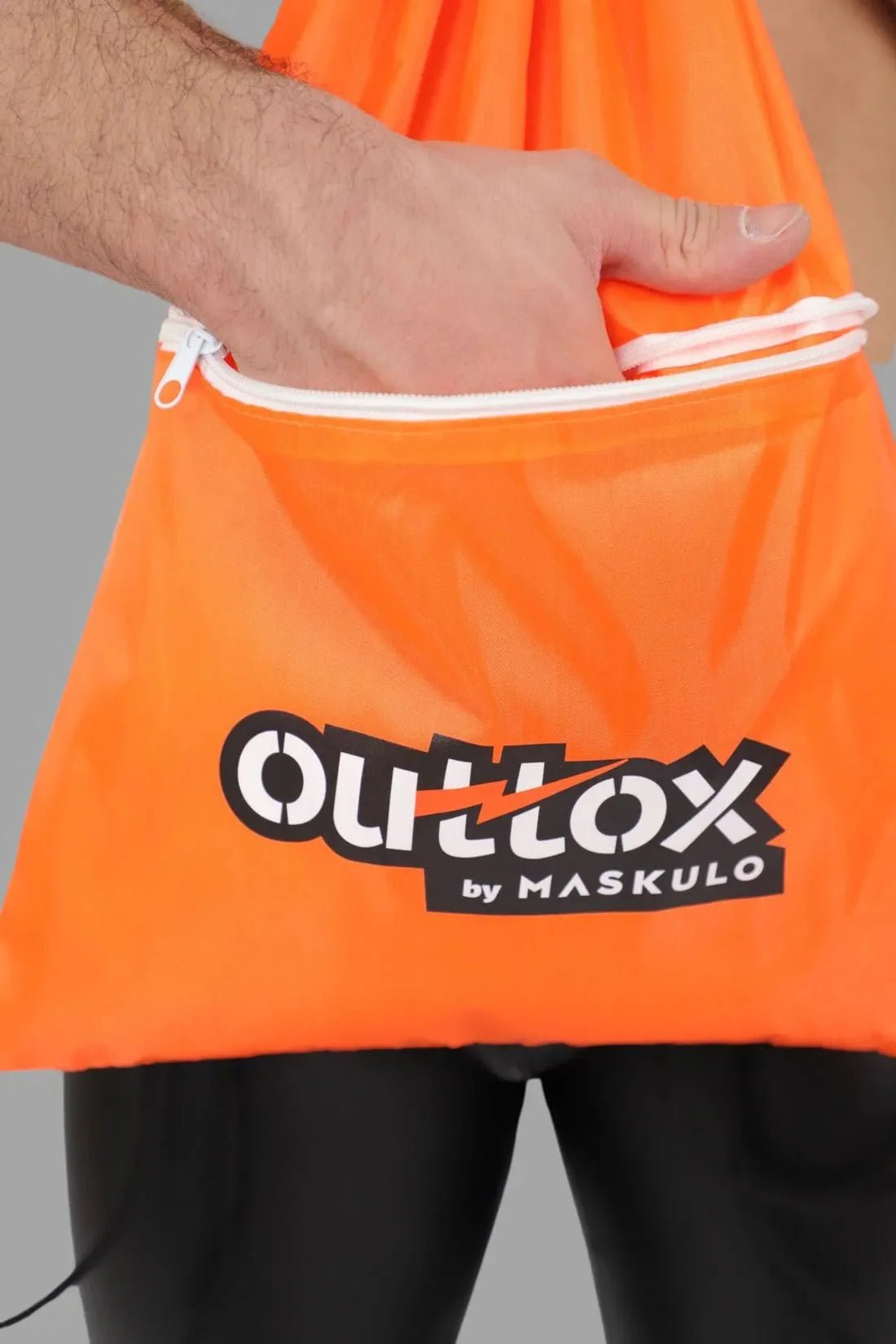 Outtox. Drawstring Bag. Orange - XBG100 - YX - Maskulo US NY FL