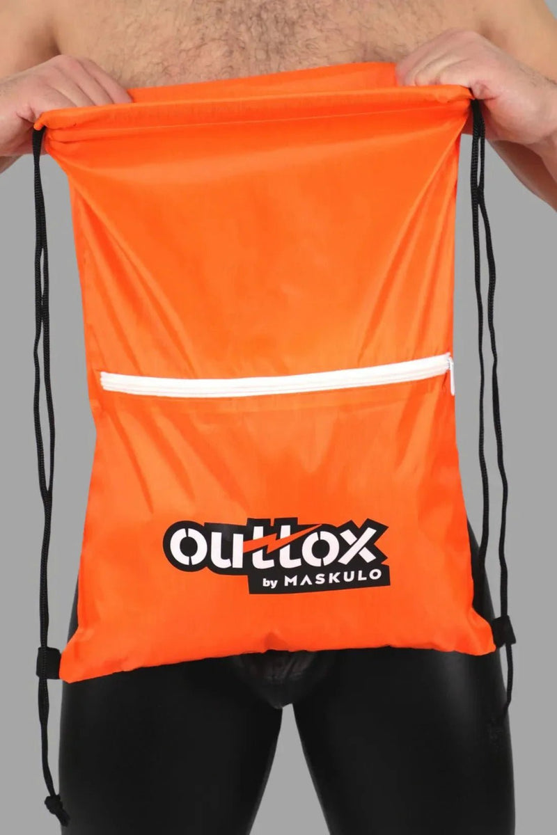 Outtox. Drawstring Bag. Orange - XBG100 - YX - Maskulo US NY FL