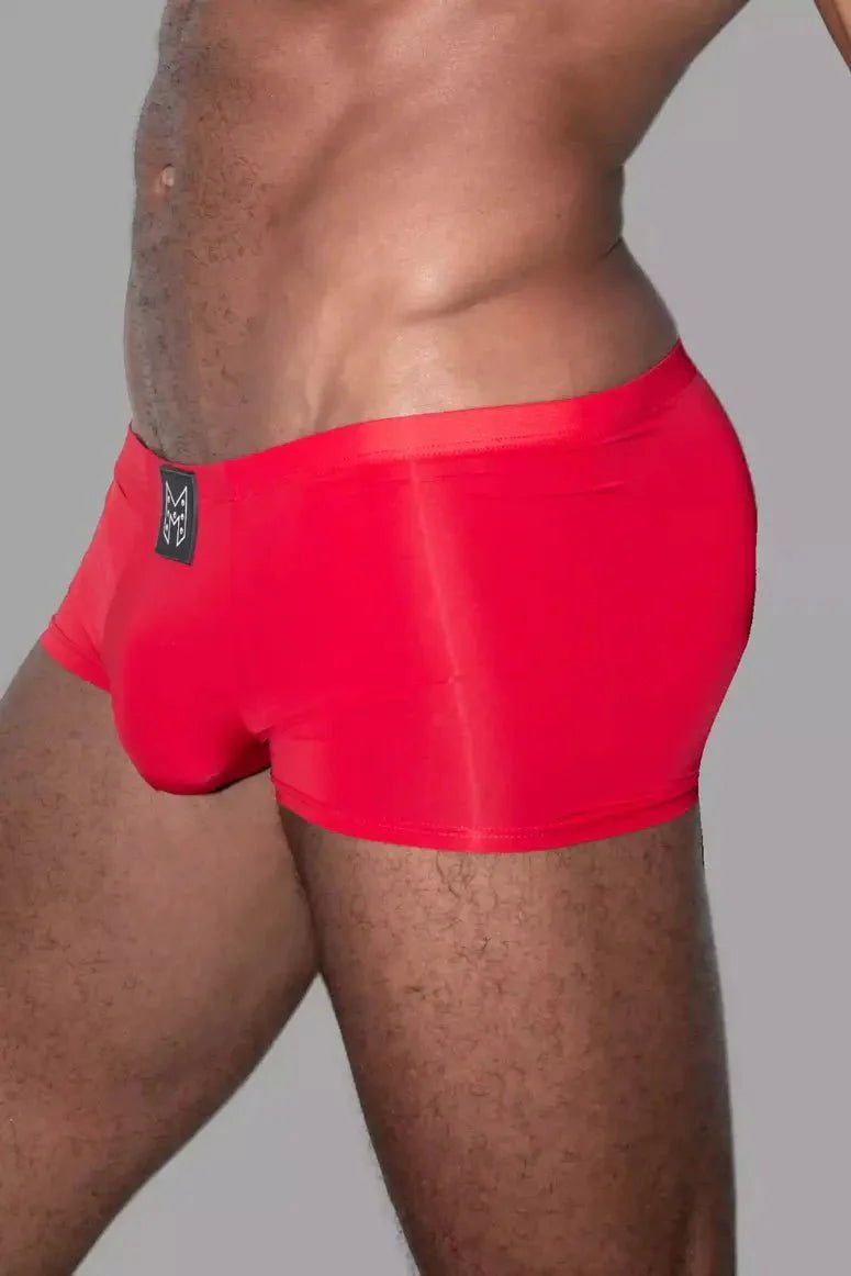 Ryan Ironsilk Tight Trunks. Red - MTR157 - Y2 - Maskulo US NY FL