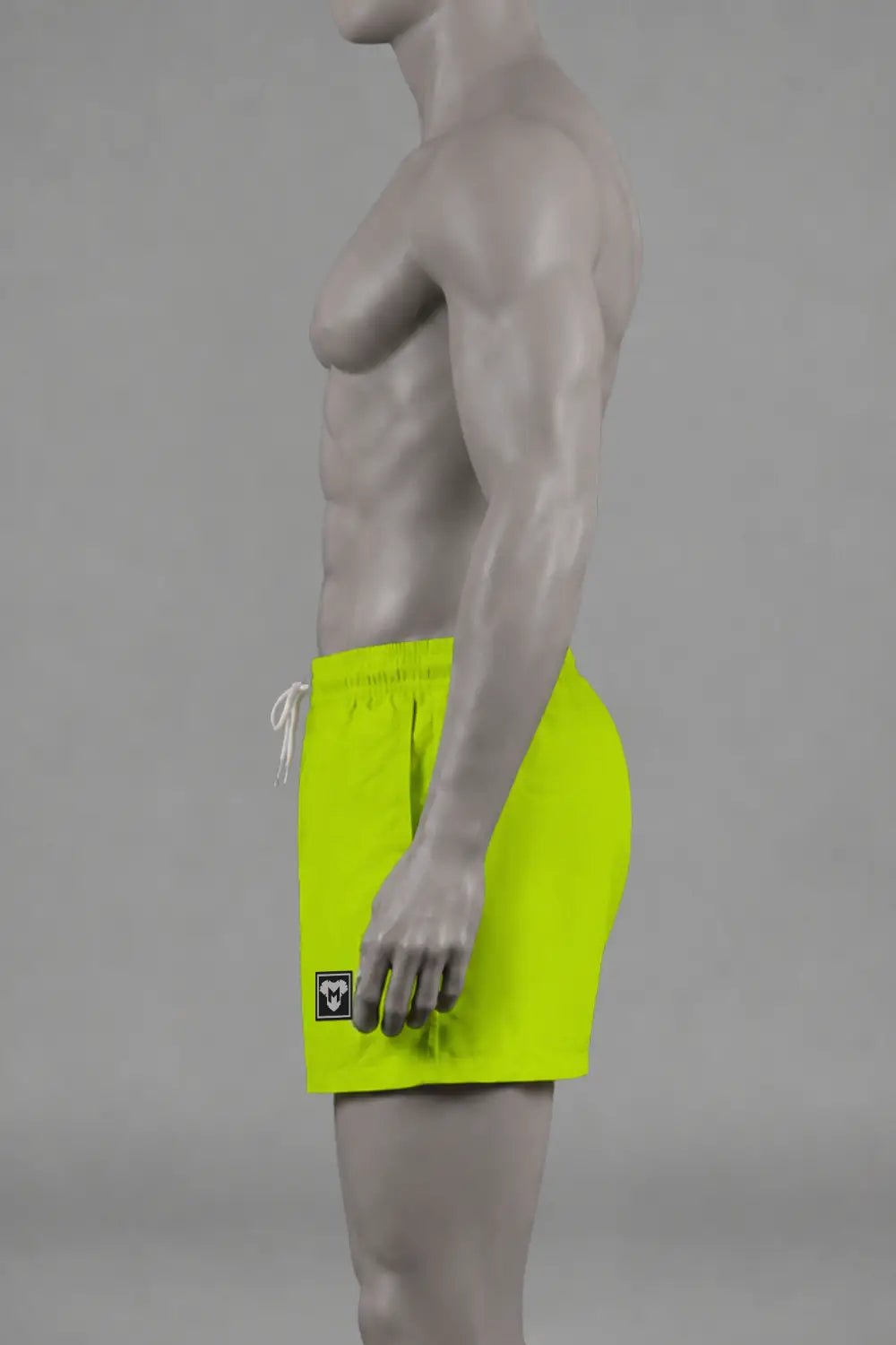 Sterling Cyclone Soft-Touch Nylon Shorts. Green Neon - MSH248-Y1 - Maskulo US NY FL