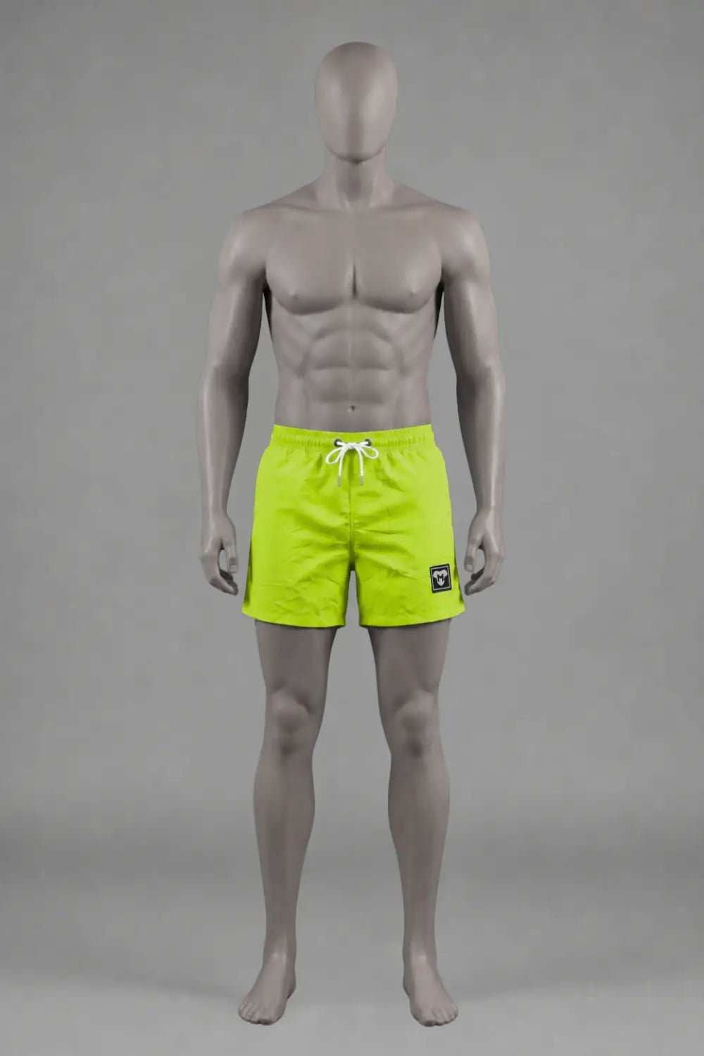 Sterling Cyclone Soft-Touch Nylon Shorts. Green Neon - MSH248-Y1 - Maskulo US NY FL