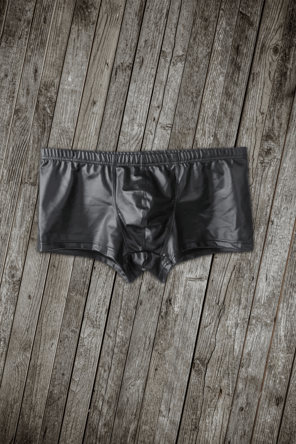 Ted Aquario. Shiny Shorts. Black - MSH281-Y1 - Maskulo US NY FL