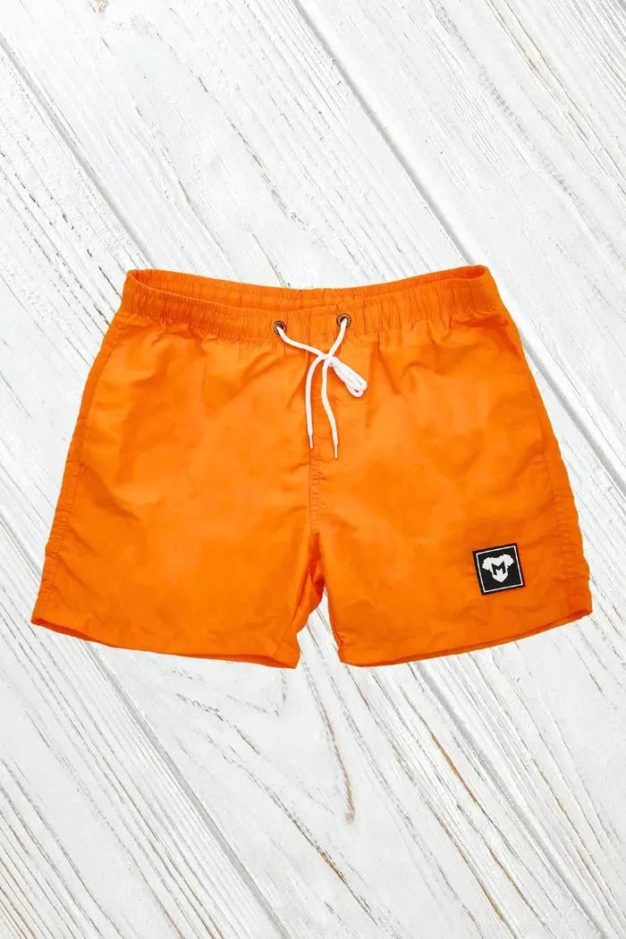 Thorin Cyclone Soft - Touch Nylon Shorts. Orange Neon - MSH245-Y2 - Maskulo US NY FL