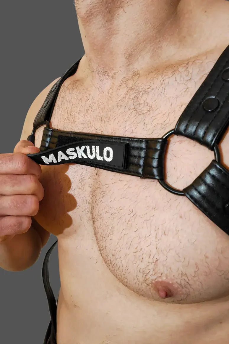 Vance Gridlock. Body Harness of PU Leather - MHR193 - YX - Maskulo US NY FL
