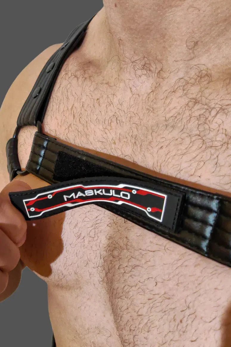 Vance Gridlock. Body Harness of PU Leather - MHR193 - YX - Maskulo US NY FL