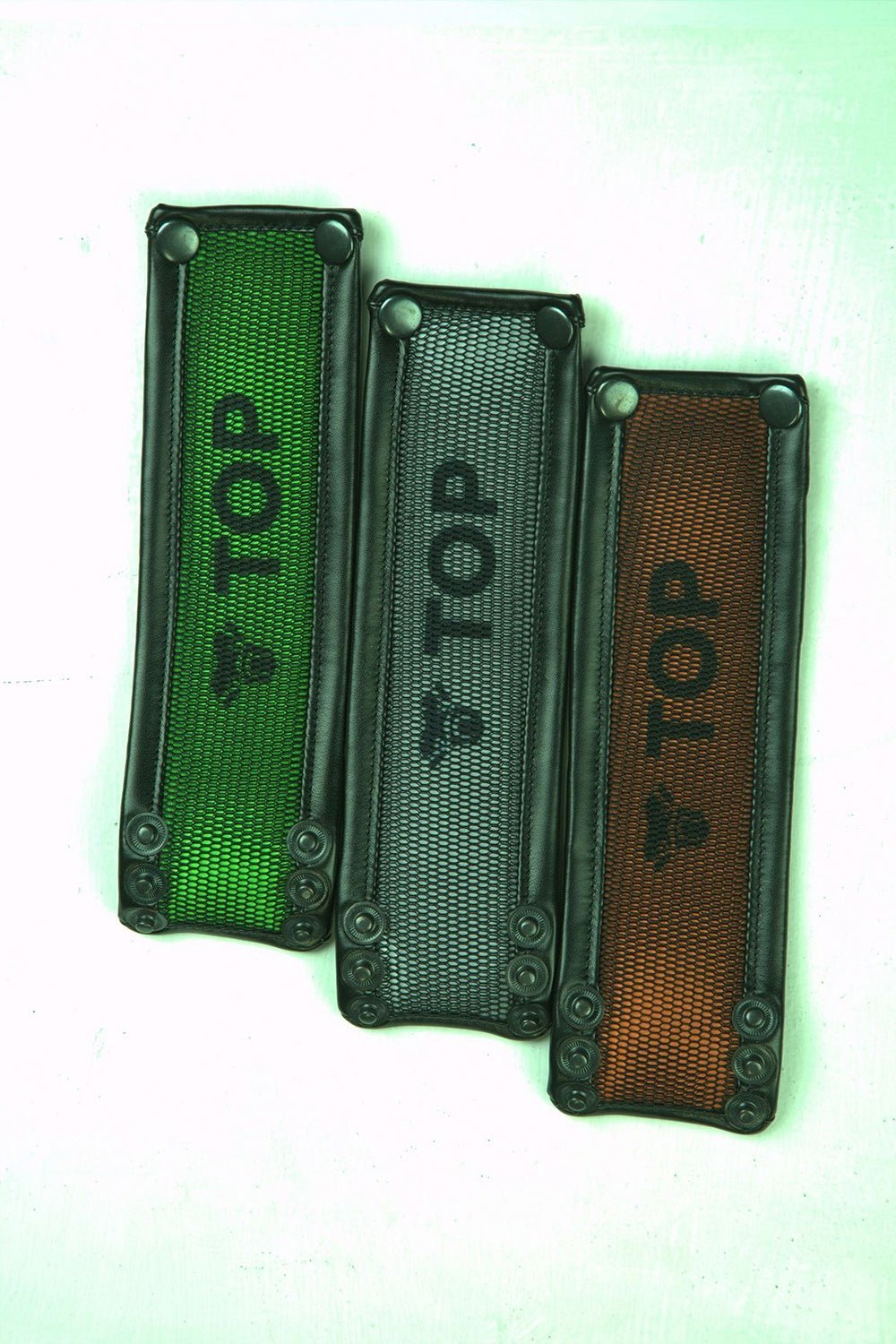 Youngero. "Role", Mesh Neon Orange Wrist Band - MAC173-Y1 - Maskulo US NY FL