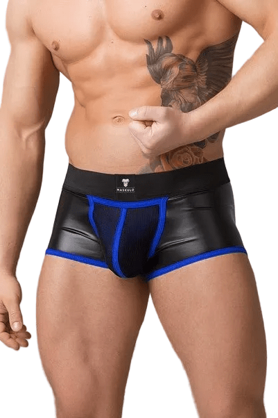Youngero Trunk Shorts. Regular Rear. Blue Royal - MTR126-Y1 - Maskulo US NY FL