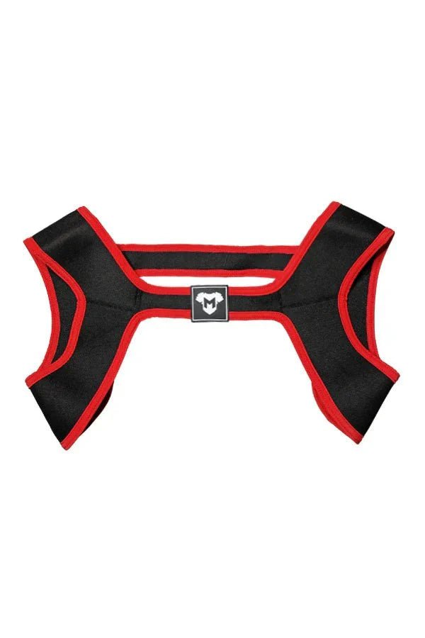 Zale Aquatorr Neoprene Chest Harness. Black + Red - MHR189 - Y2 - Maskulo US NY FL