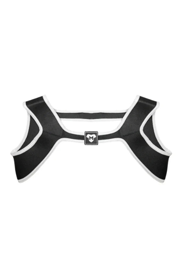 Zale Aquatorr Neoprene Chest Harness. Black + White - MHR190 - Y2 - Maskulo US NY FL