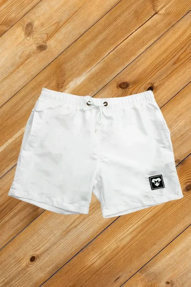 Zephyr Cyclone Soft - Touch Nylon Shorts. White - MSH247 - Y3 - Maskulo US NY FL